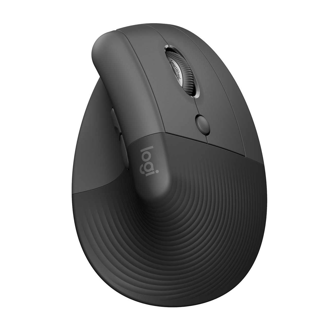 Logitech Souris ergonomique verticale sans fil Lift Bluetooth + Dongle USB-A pour droitier - Noir