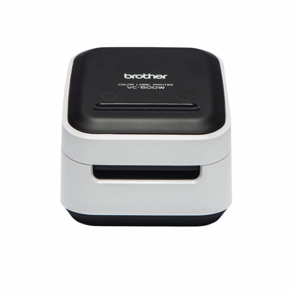 Brother VC-500W Imprimante d'étiquettes - Thermique directe - Polychrome : Noir et Gris