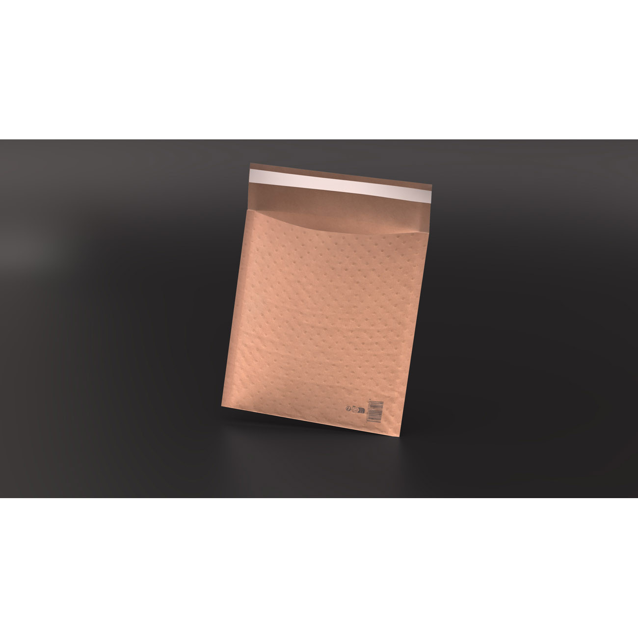 La Couronne Pochette matelassée à bulles 350 x 470 mm - 100% papier brun - Lot de 50