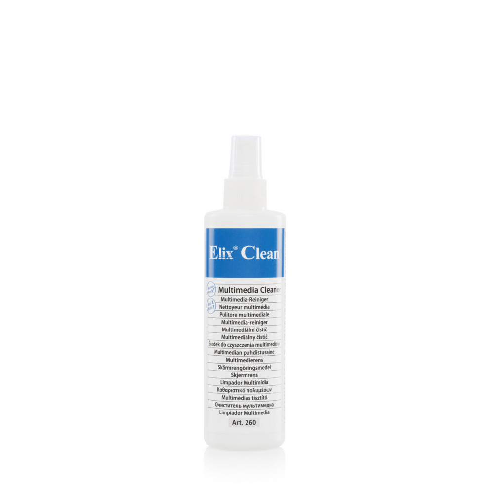 Elix Nettoyant pour crans et claviers - Spray de 250 ml