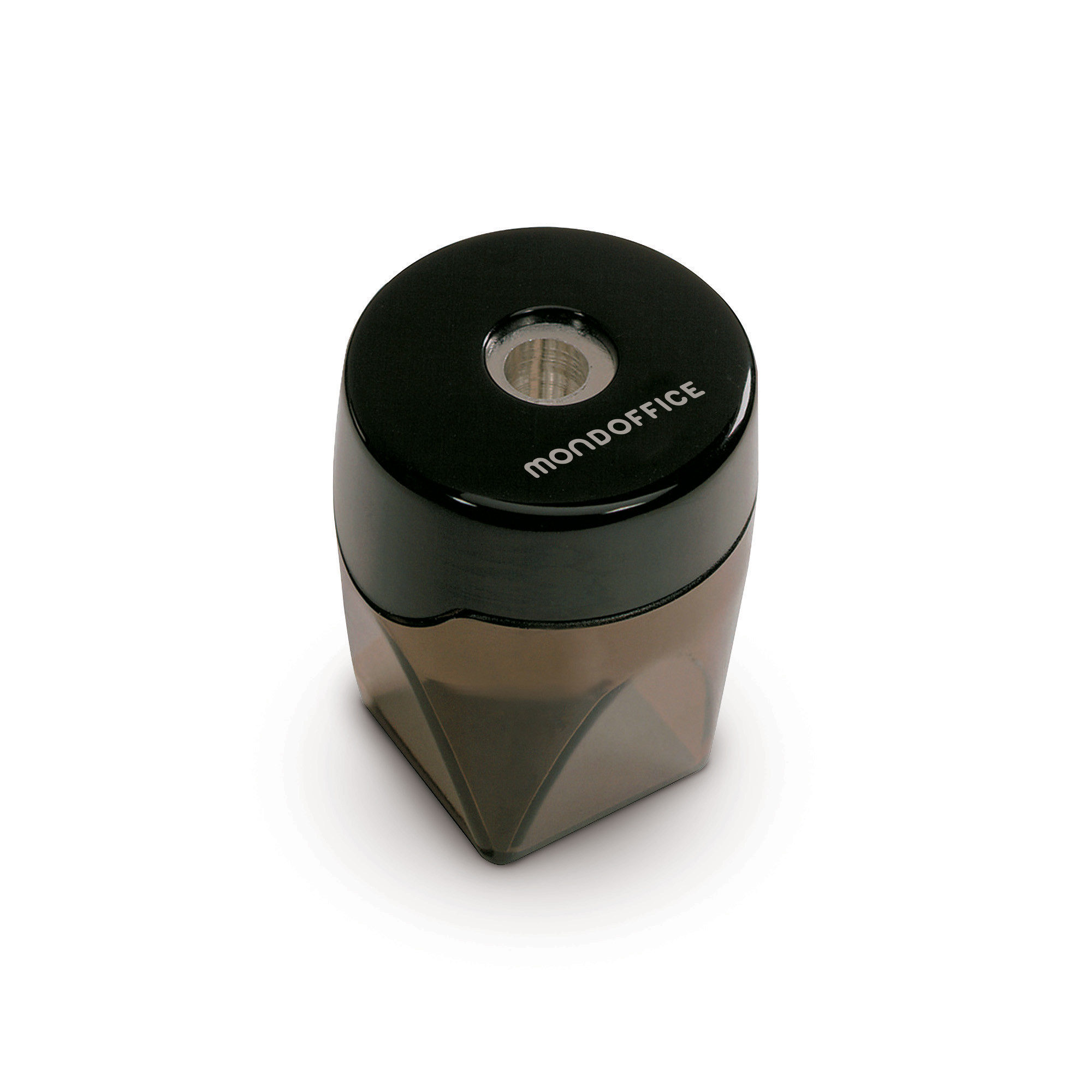 MONDOFFICE Taille-crayon plastique 1 trou avec réservoir
