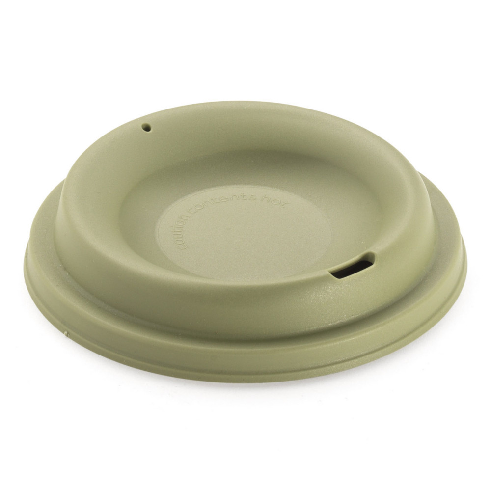 Duni Couvercle en polypro pour gobelets rutilisables - Vert - Lot de 40