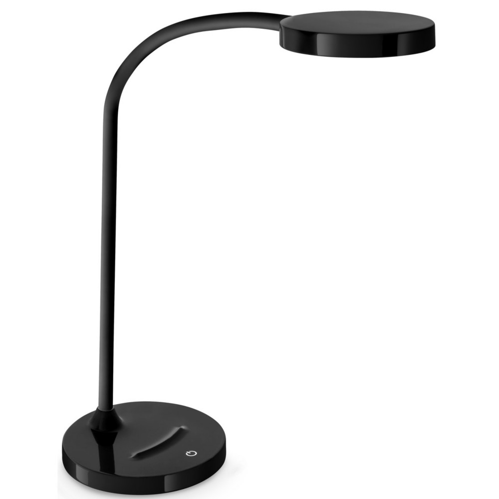 Cep Lampe de bureau Klo - Led intgre - 7W - Bras flexible - Variateur d'intensit - Noir