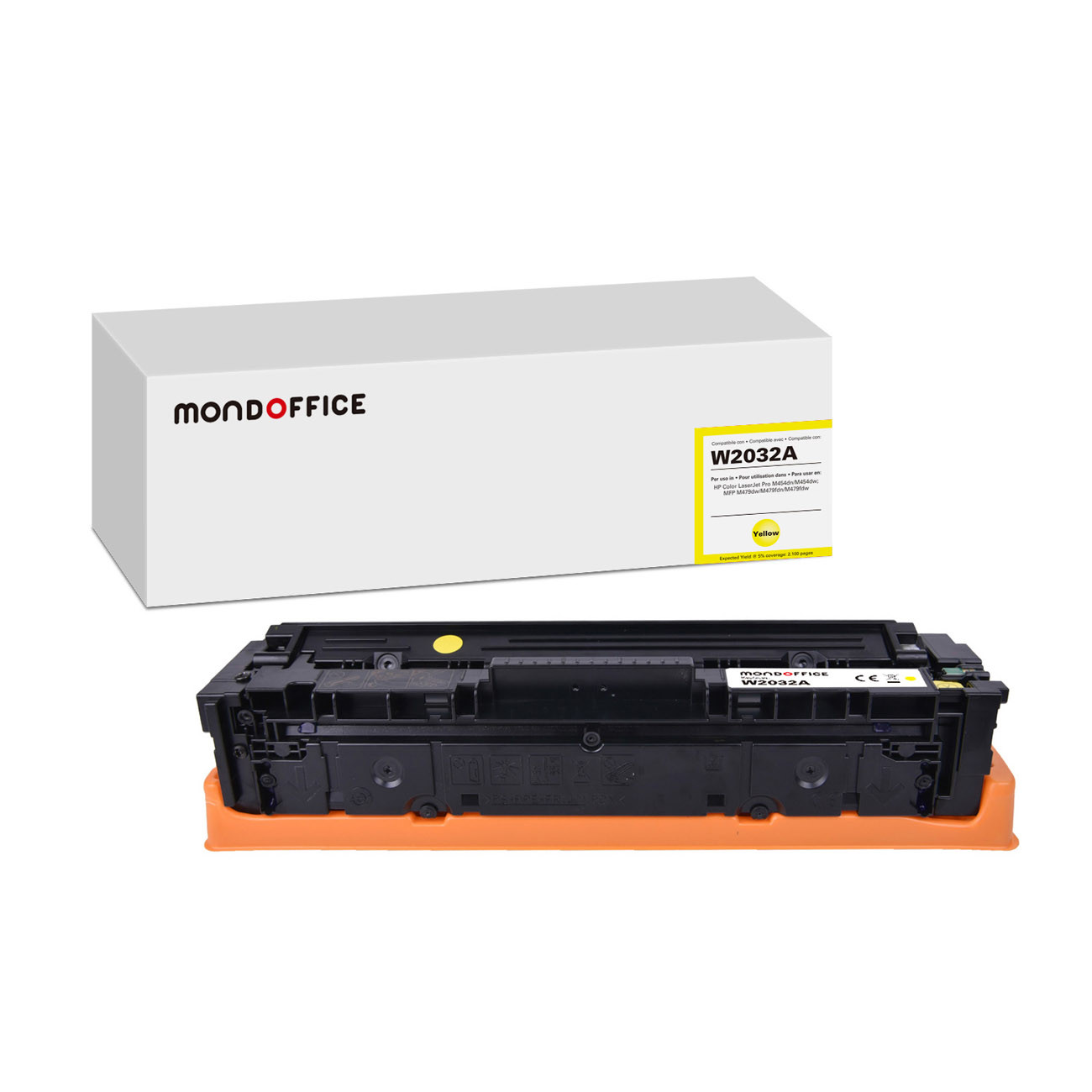 MONDOFFICE Toner compatible HP 415A - Jaune