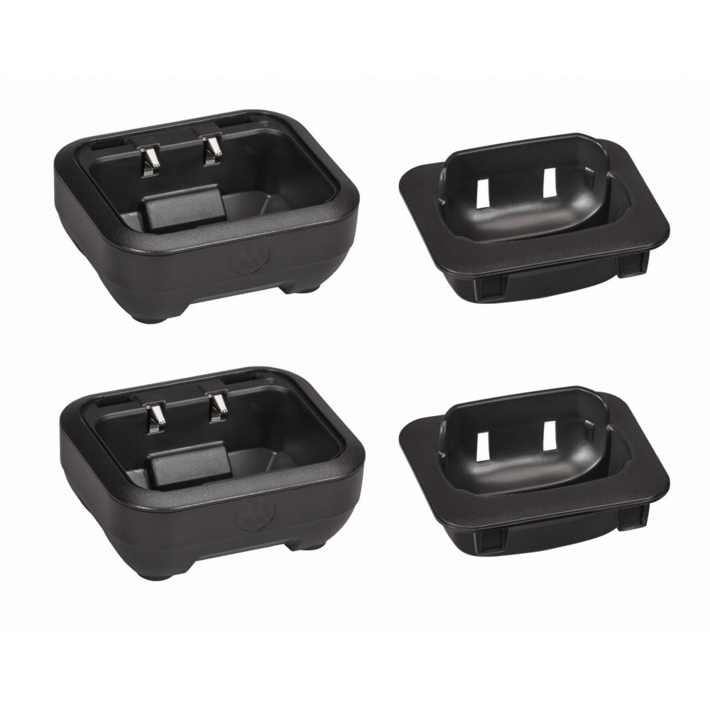 Motorola Socle de chargement pour TalkAbout T82 - Noir - Pack de 2