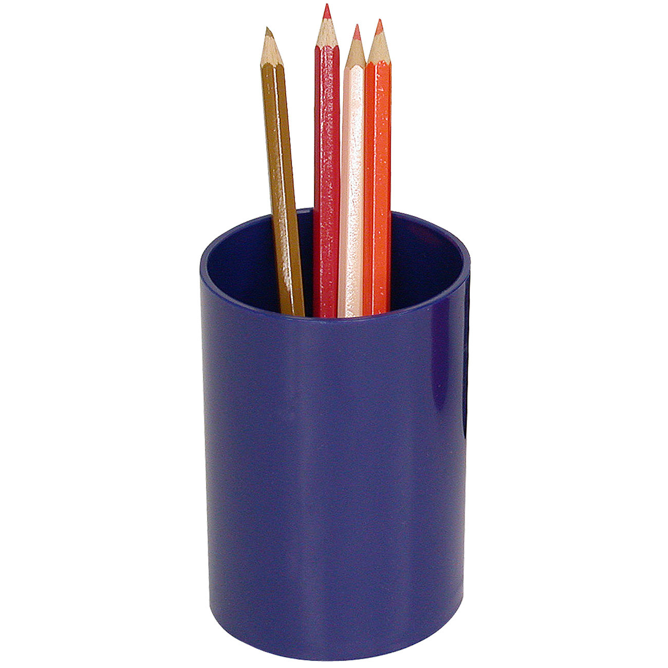 MONDOFFICE+Pot+à+crayons+recycle+-+Bleu