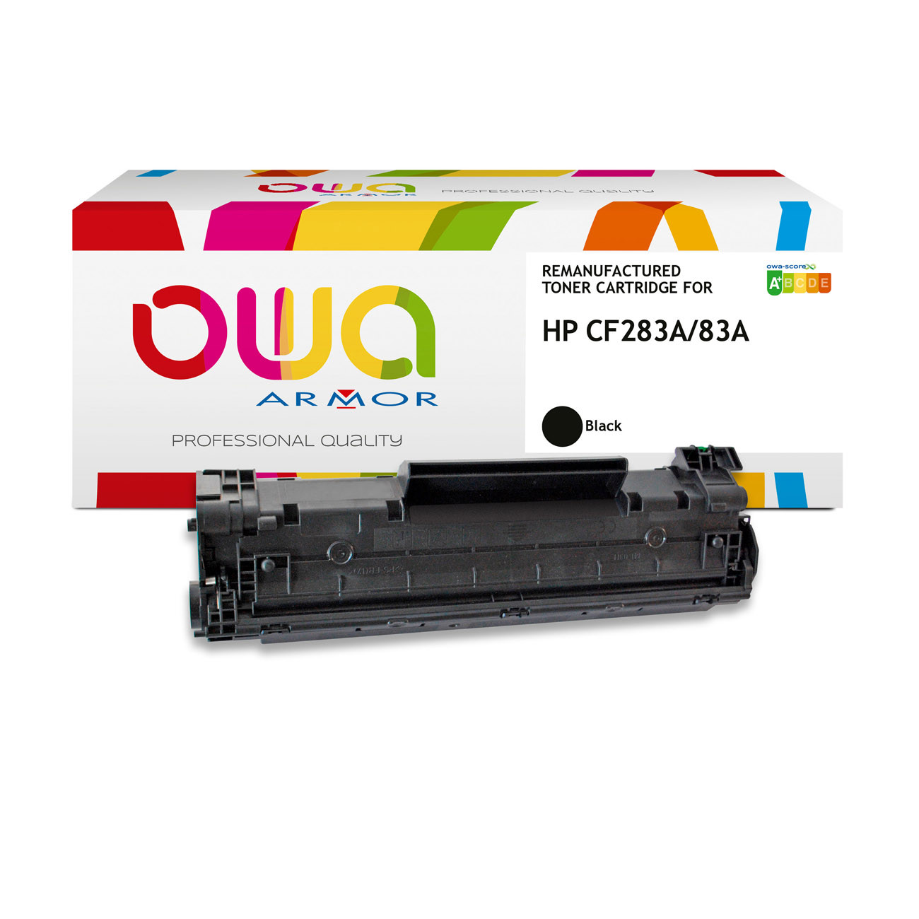 OWA Toner compatible HP 83A / CF283A - K15727OW - Noir