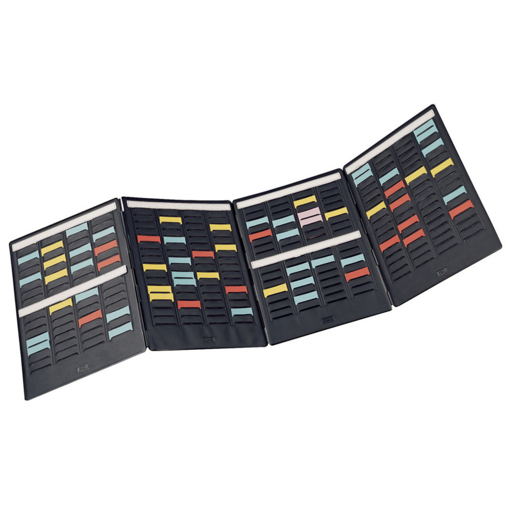 Nobo Mini planning  fiches T1,5 - 4 volets - Noir