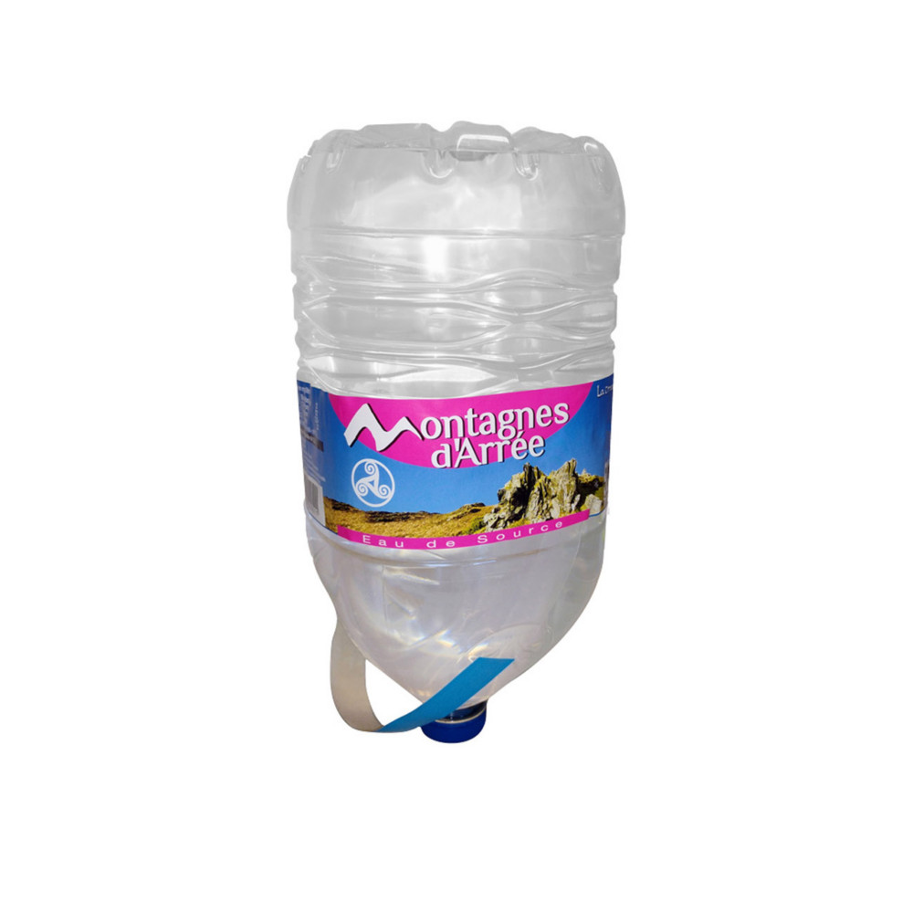 Montagne d'Arre - Eau de source naturelle - Eau plate en bonbonne de 5 L avec poigne