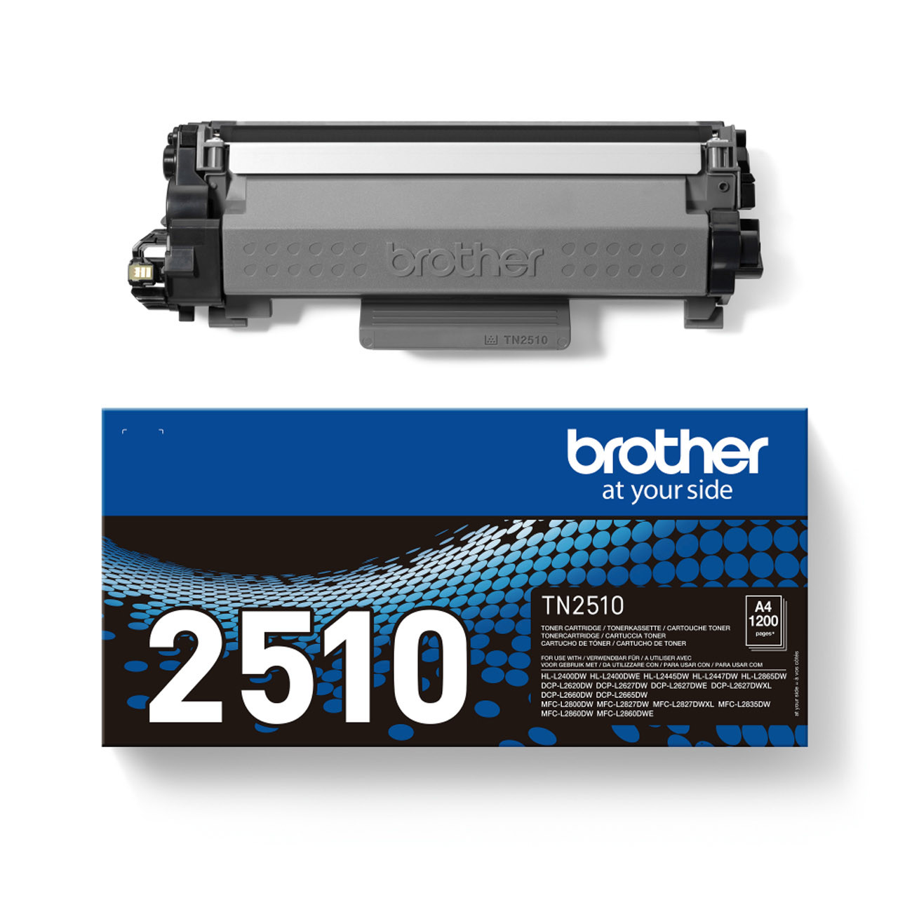 Brother TN2510 Toner original - Noir