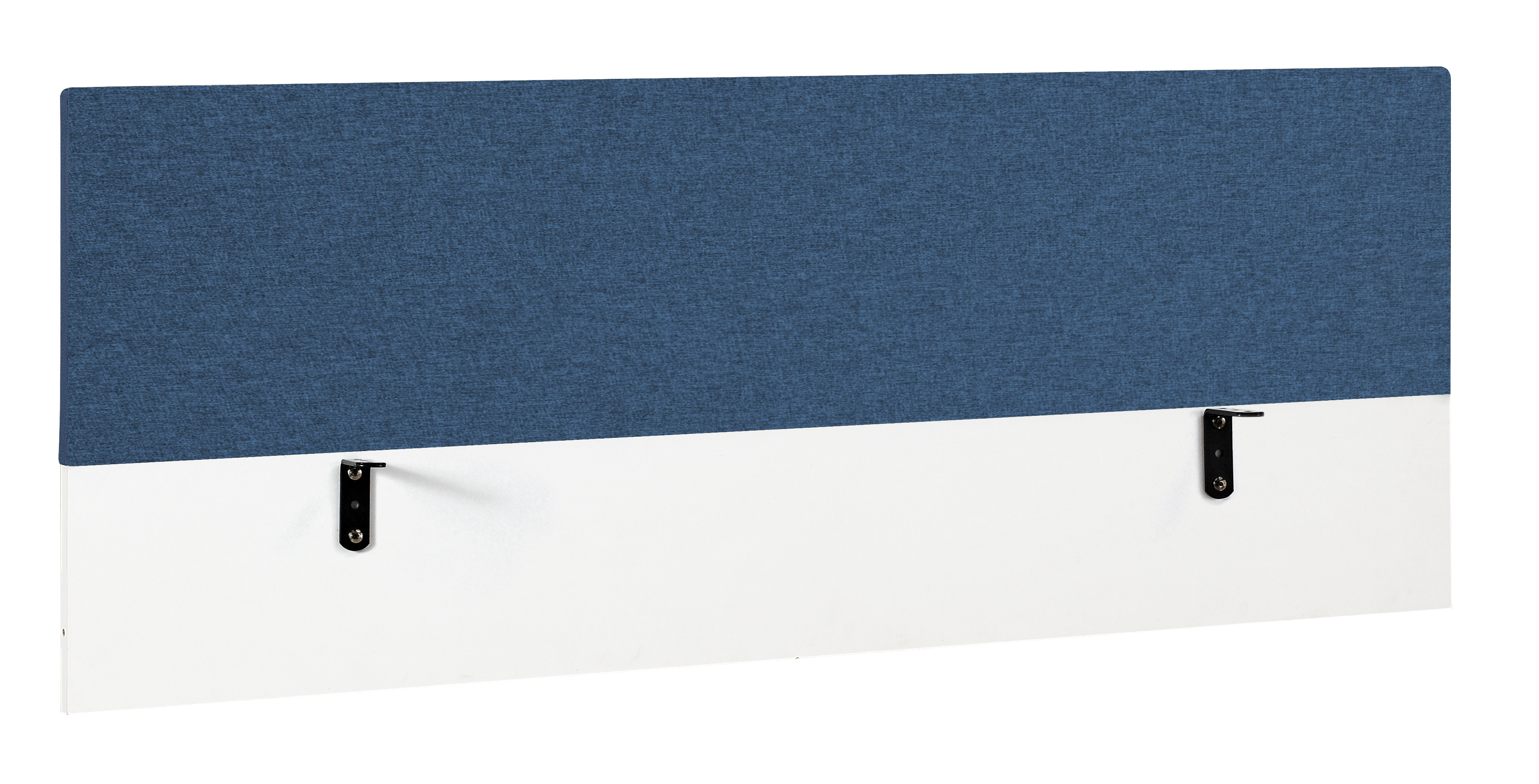 Ecran de séparation Vitaly L.120 x H.60 cm - Tissu Bleu Indigo