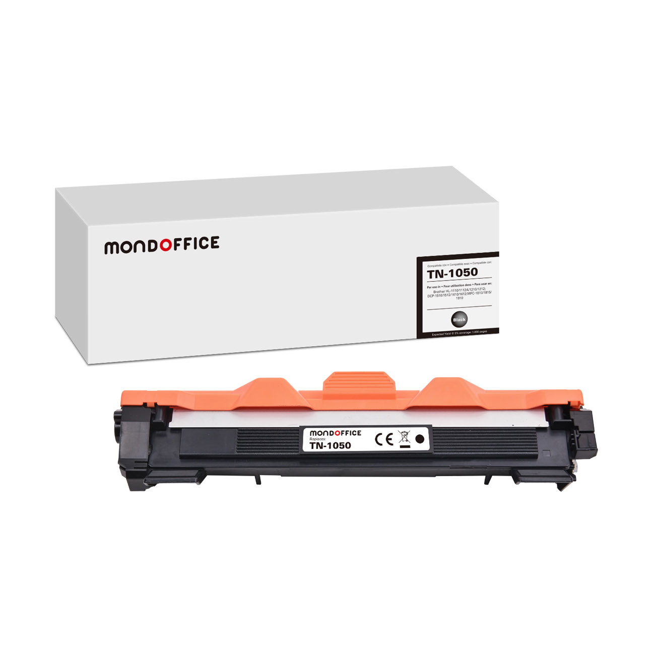 MONDOFFICE Toner compatible BROTHER TN1050 - Noir