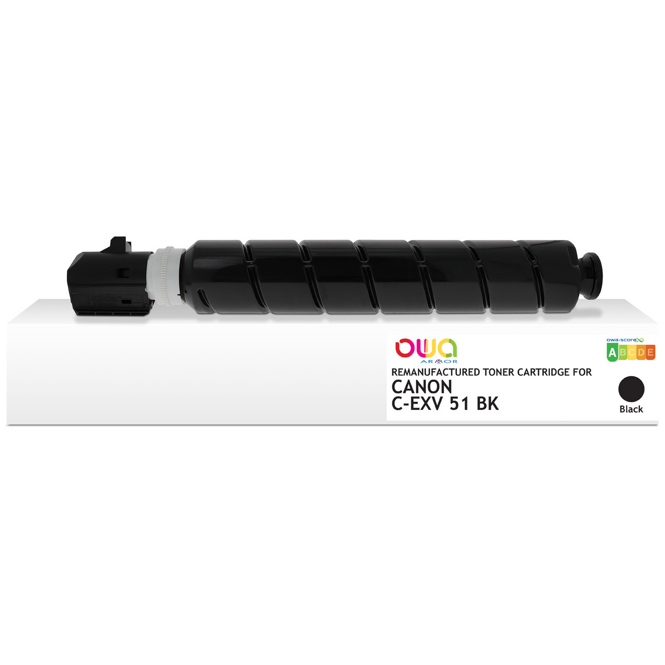 OWA Toner compatible CANON C-EXV51C - K40241OW - Noir