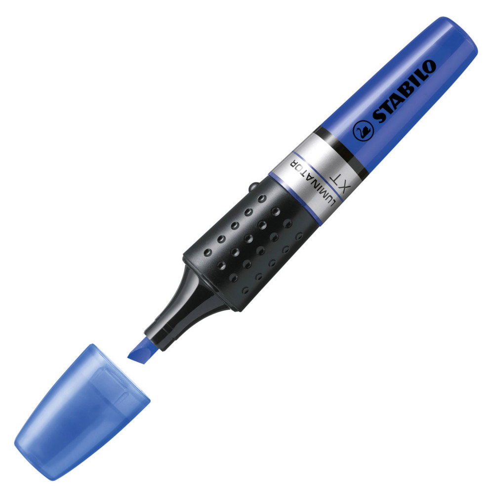 STABILO Surligneur LUMINATOR pointe biseaute 2-5 mm - Bleu