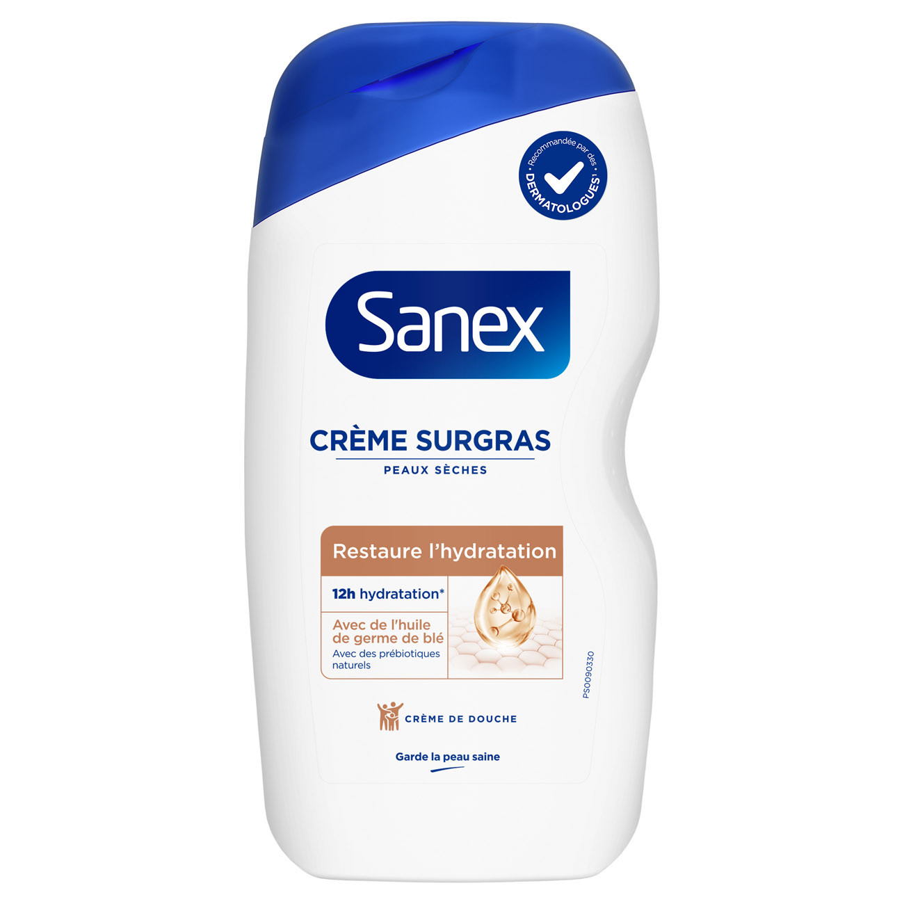Sanex crème de douche derma care surgras 425ml