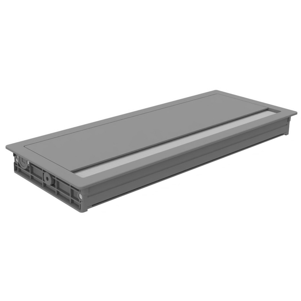 Trappe pour cble Top Access - L. 31,6 x P.12 cm - Aluminium