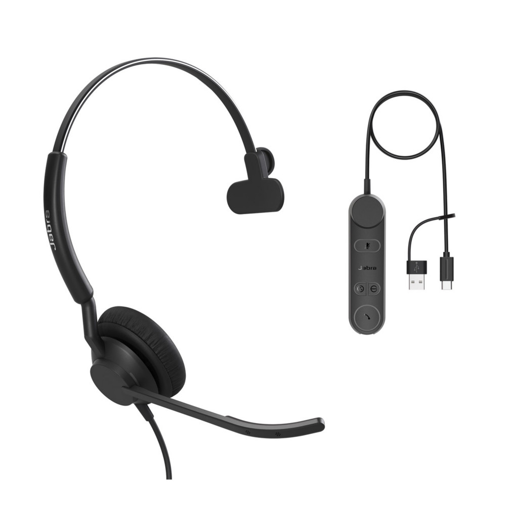 Jabra Engage 50 II MS Mono Casque filaire USB-C / USB-A