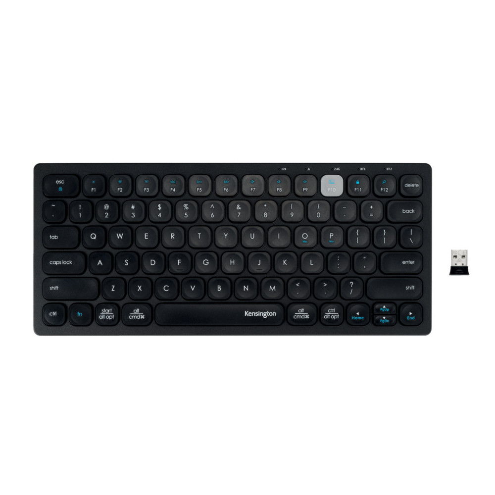 Kensington Clavier compact multi-appareils sans fil Bluetooth - Noir