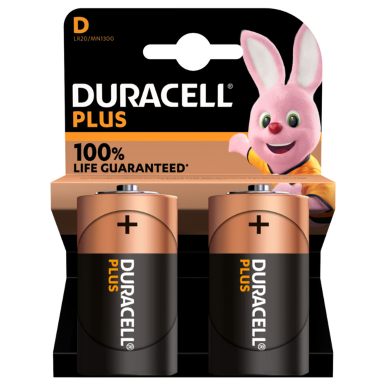 Pile Alcaline D Duracell Plus 1.5V LR20 – Lot de 2 Piles - vue 3