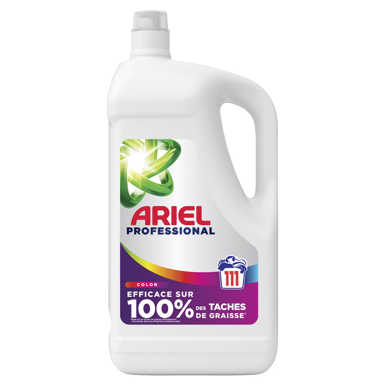 Ariel Lessive Liquide Professionnelle Couleur Protect pour le linge - Bidon de 111 doses