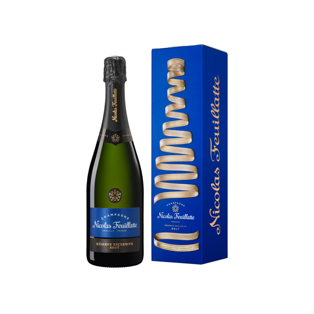 NICOLAS FEUILLATTE Champagne Brut Rserve exclusive - Bouteille de 75 cl