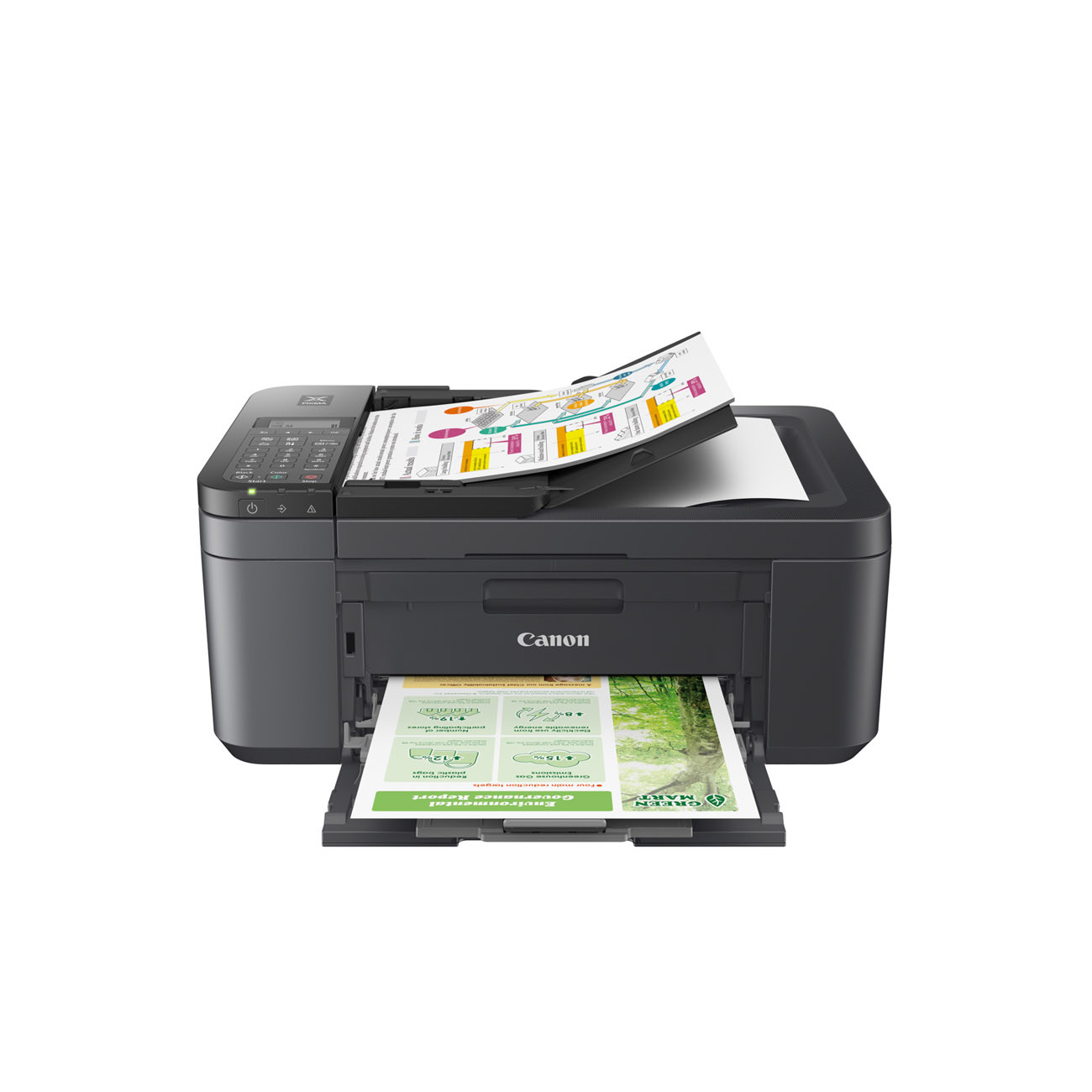 Canon Pixma TR4755i Imprimante multifonction compacte jet d'encre couleur A4 - Wifi, USB