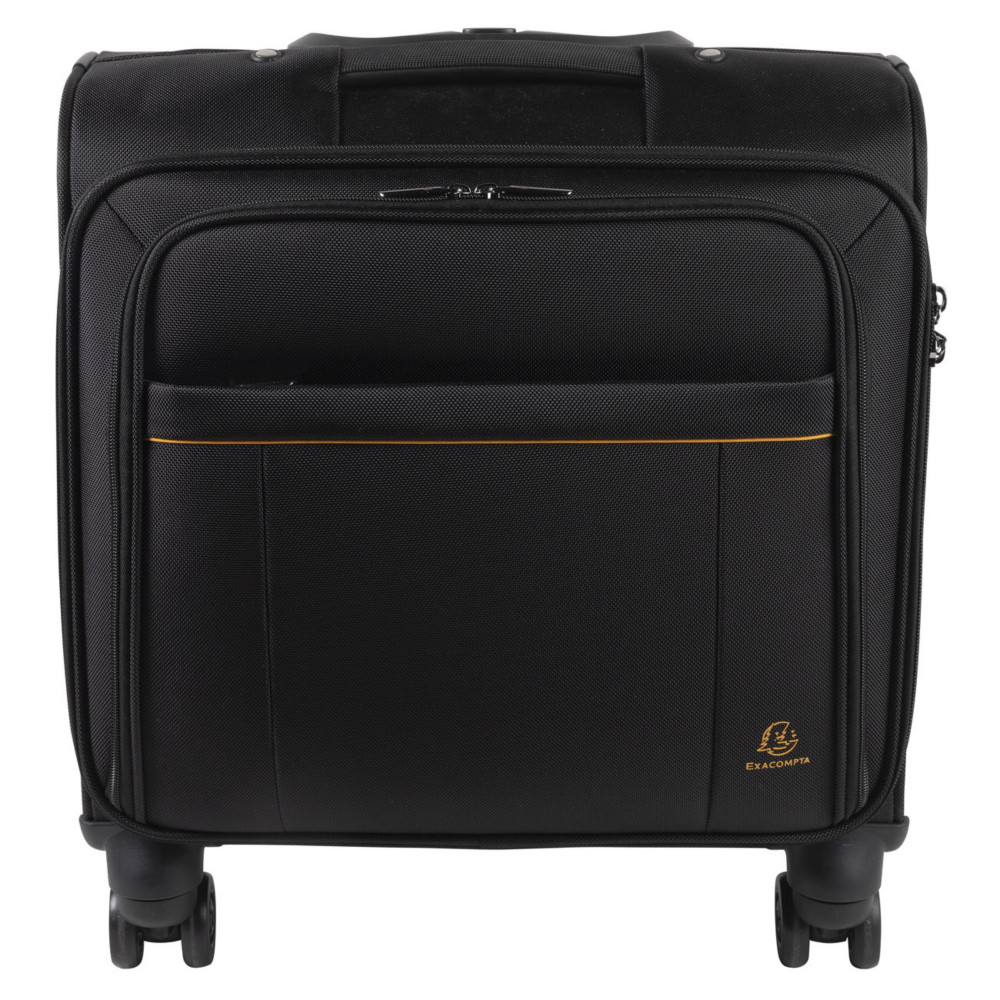 Exacompta Trolley Pilot Case tissu Polyester pour ordinateur portable de 15,6