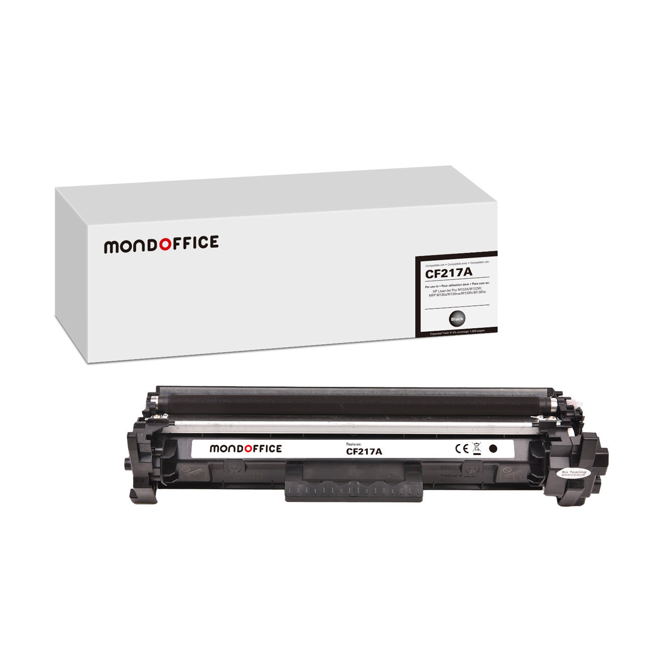 MONDOFFICE Toner compatible HP 17A - Noir