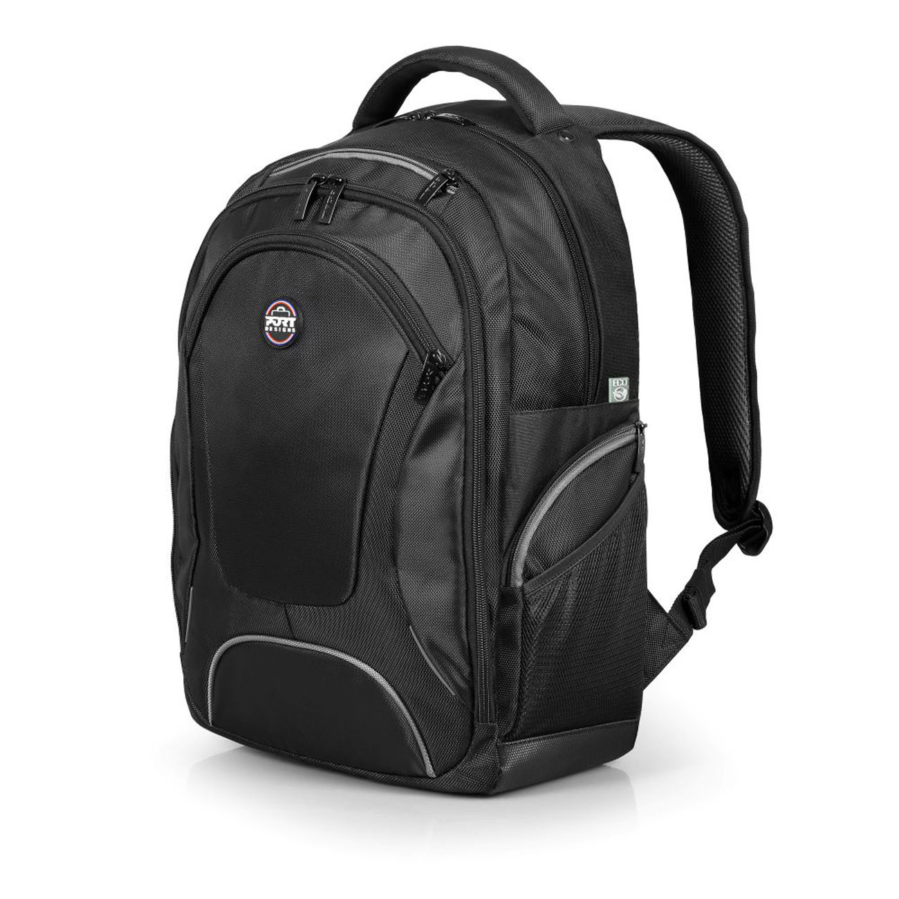PORT DESIGNS Sac à dos COURCHEVEL noir pour ordinateur portable 16''