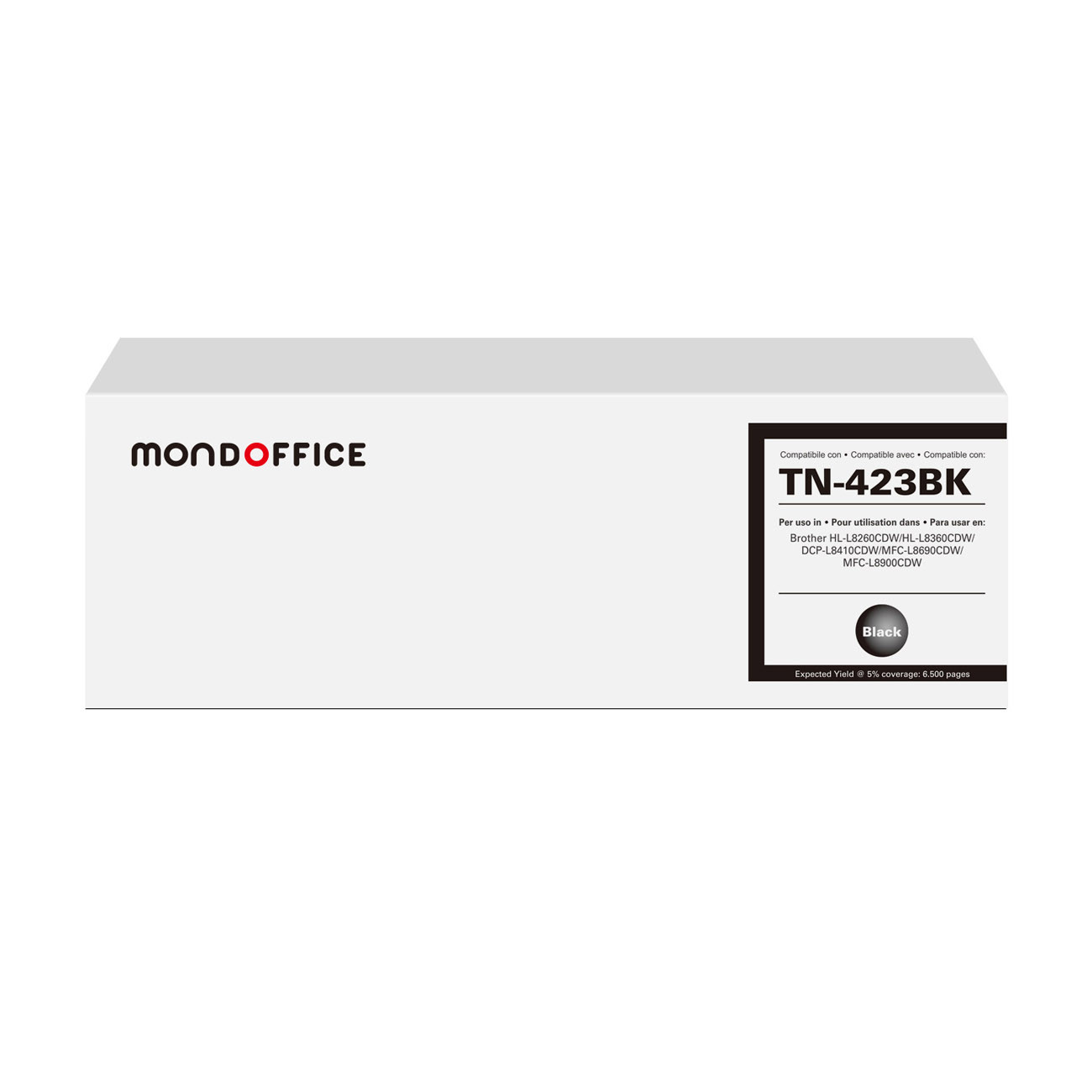 MONDOFFICE Toner compatible BROTHER TN423 - Noir