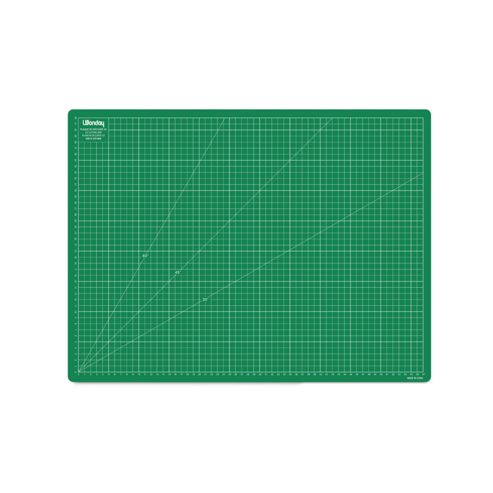 Wonday Plaque de coupe quadrille - 60 x 45 cm