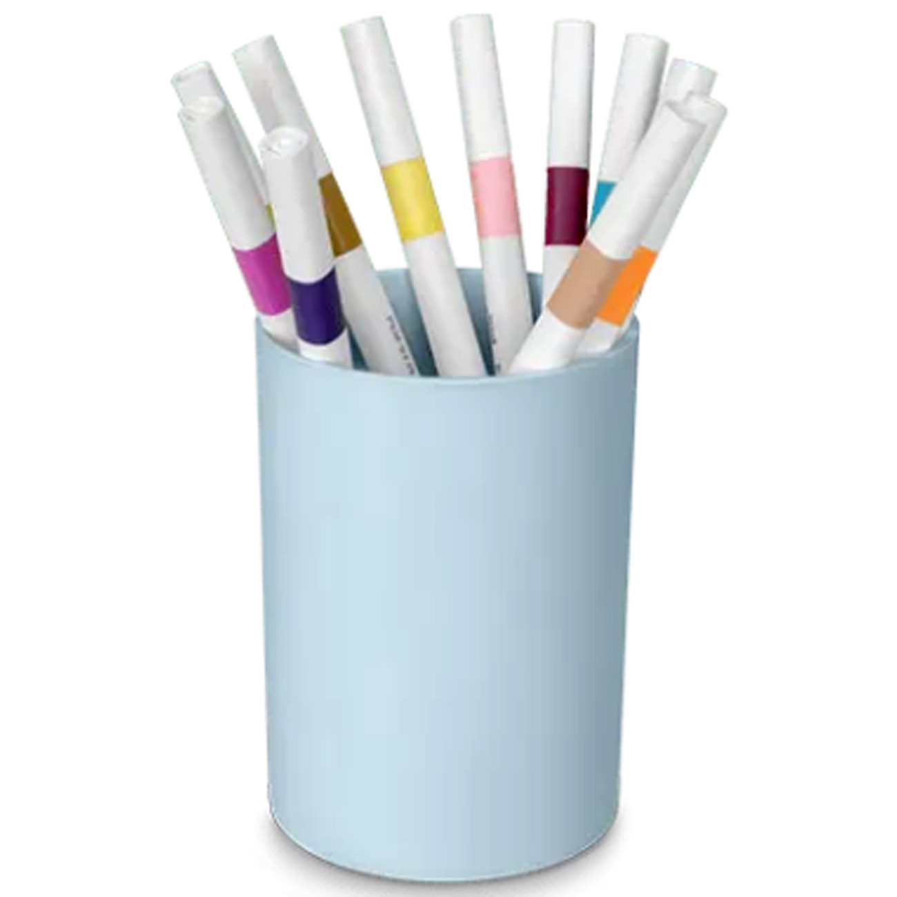 CEP Pot à crayons First en polystyrène recyclé - Bleu pâle