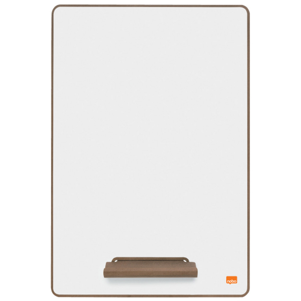 Nobo Mini tableau blanc A4 - 29,7 x 21 cm - Transportable - Double face - Blanc