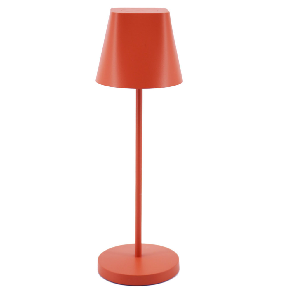 Unilux Lampe de dcoration Ava - Led intgre - Tactile - Abat-jour et socle terracotta