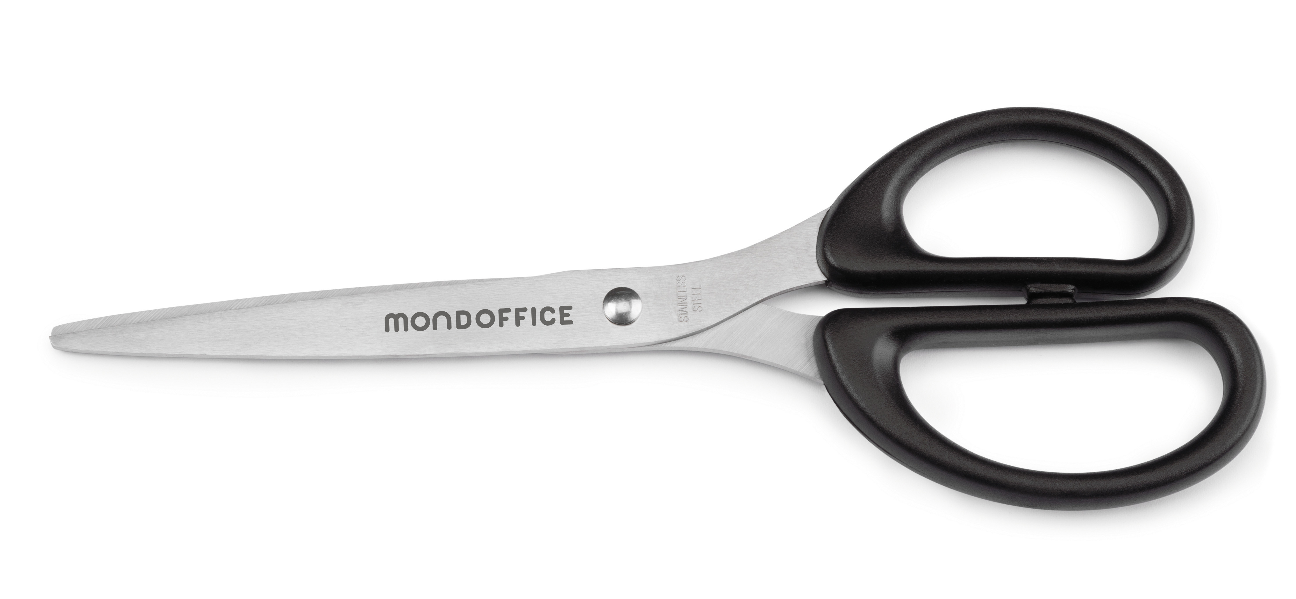 MONDOFFICE Ciseaux droitiers Polypro bouts pointus longueur 21 cm
