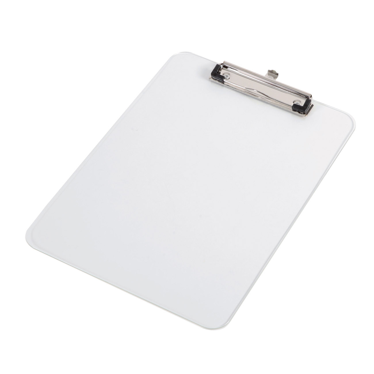 Alba - Porte-bloc plastique PLATRANS pour bloc papier format A4 - 100 feuilles - 24 x 32 cm - Transparent