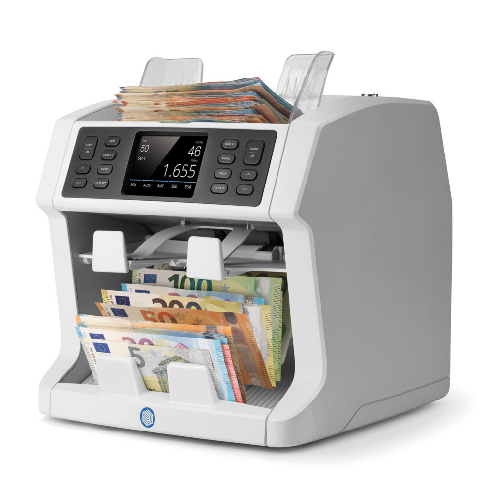 Safescan 2985-SX Compteuse de billets non tris avec dtection de faux - Gris