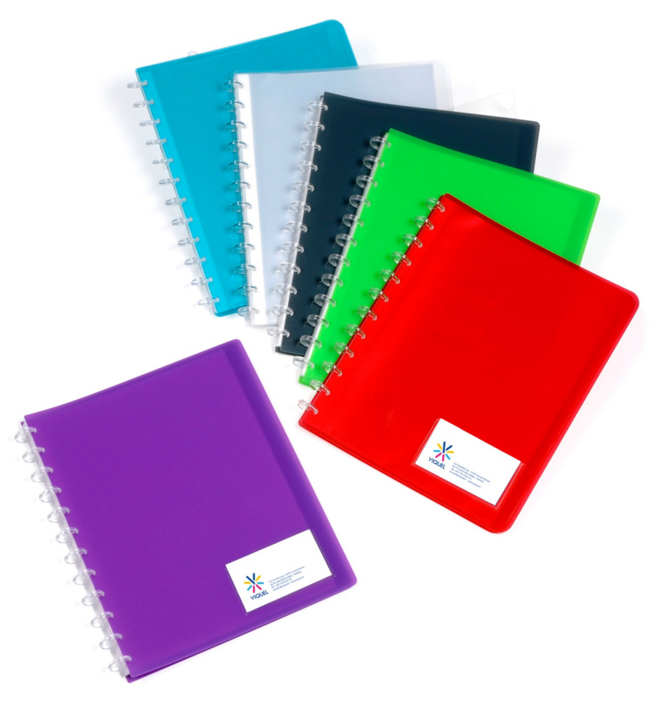 Viquel Porte vues Gode A4 - Polypropylne - 30pochettes - 60 vues - Assortis