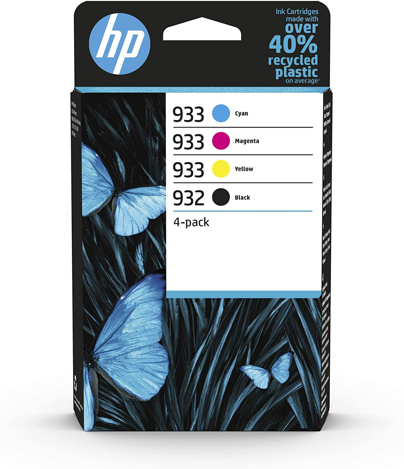 HP 932933 6ZC71AE Pack de 4 cartouches d'encre CyanJaune - vue 7