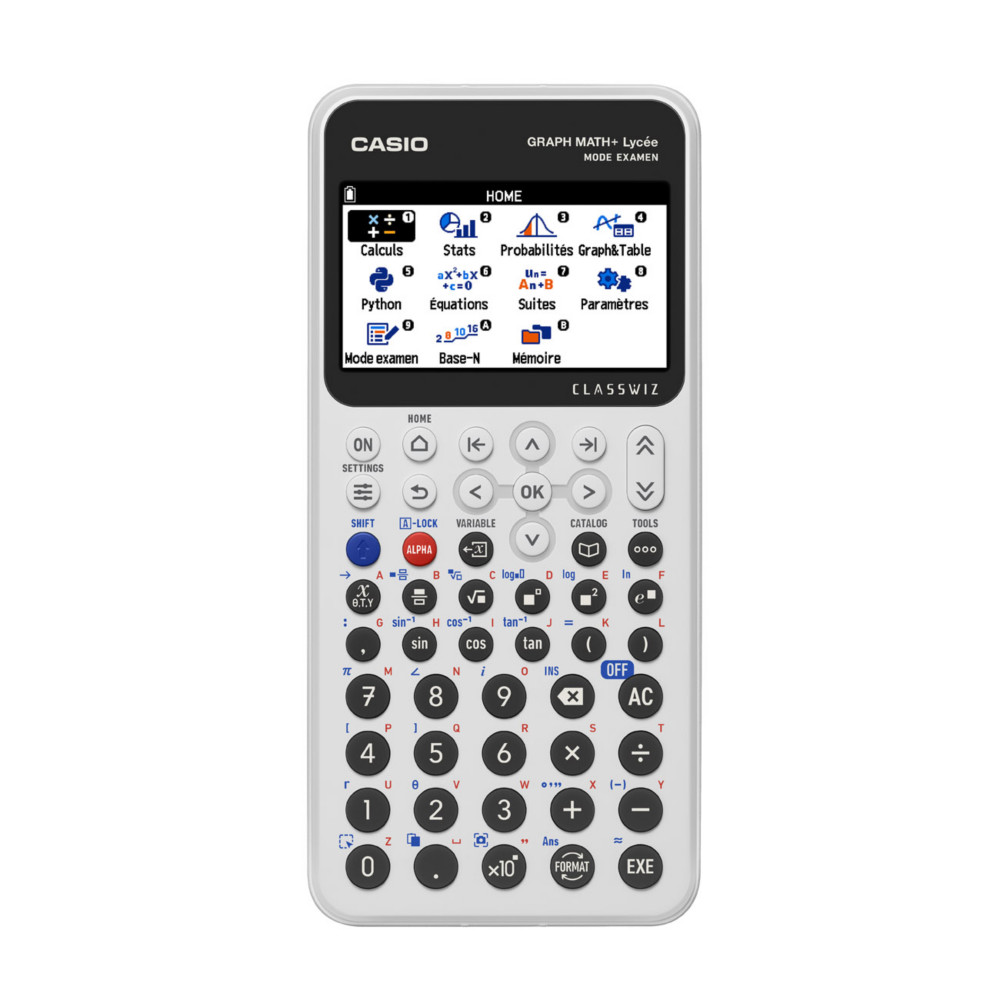 Casio Calculatrice scientifique Graph Math+ Lyce mode examen