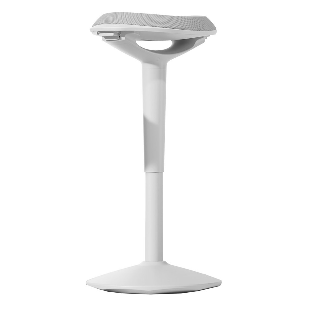 Unilux Tabouret ergonomique Ergo Boost  effet de bascule - Gris Blanc