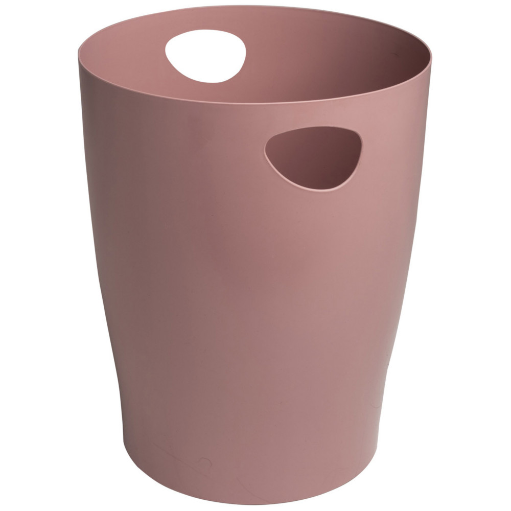 Exacompta Corbeille  papierEcobin Skandi 15 L - Rose nude