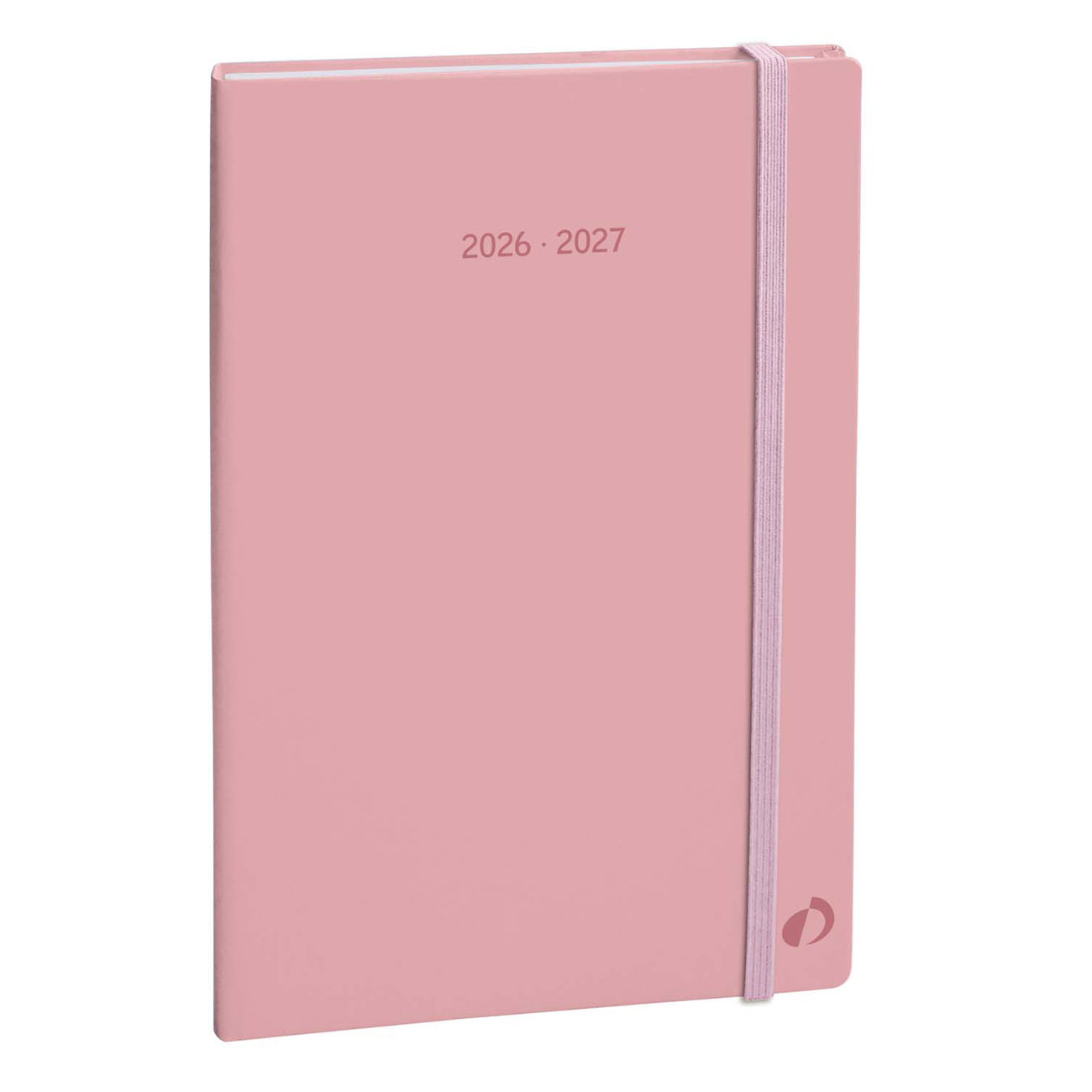 Quo Vadis Agenda semainier Plan Week Ministre - 16 x 24 cm - Pastel Rose - Septembre 2026 à Décembre 2027