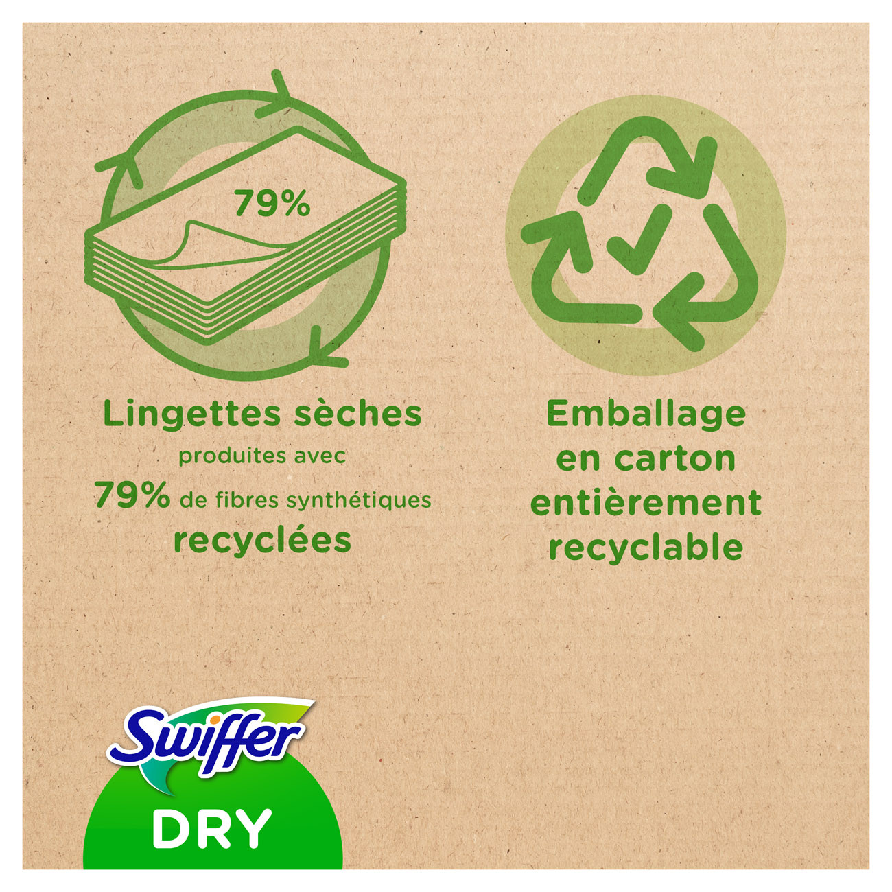 Swiffer Lingettes sèches sols pour balai Sweeper- boîte de 36