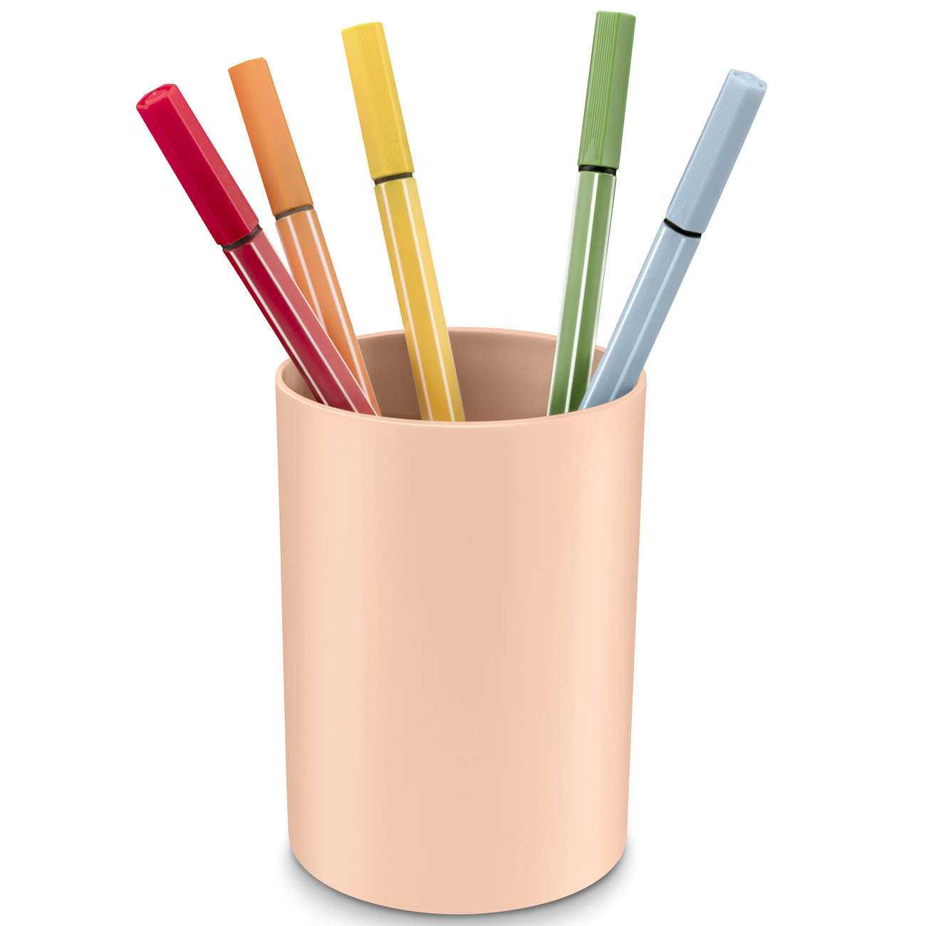 CEP Pot à crayons First en polystyrène recyclé - Pêche