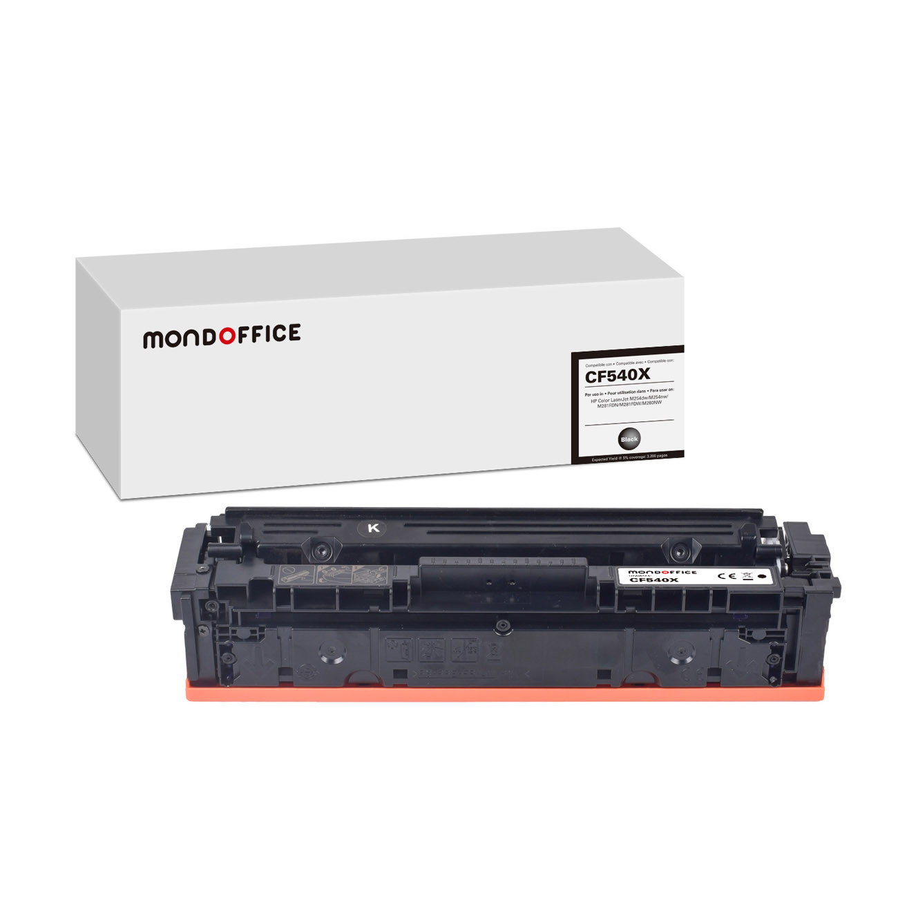 MONDOFFICE Toner compatible HP 203X - Noir