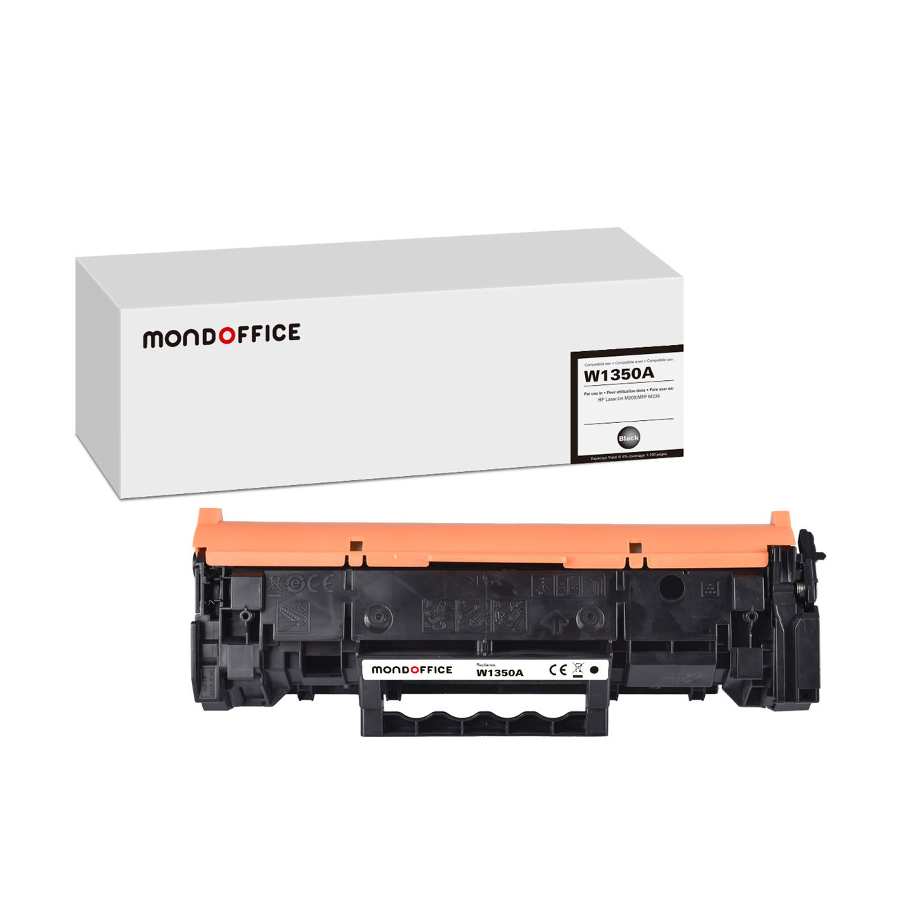 MONDOFFICE Toner compatible HP 135A - Noir