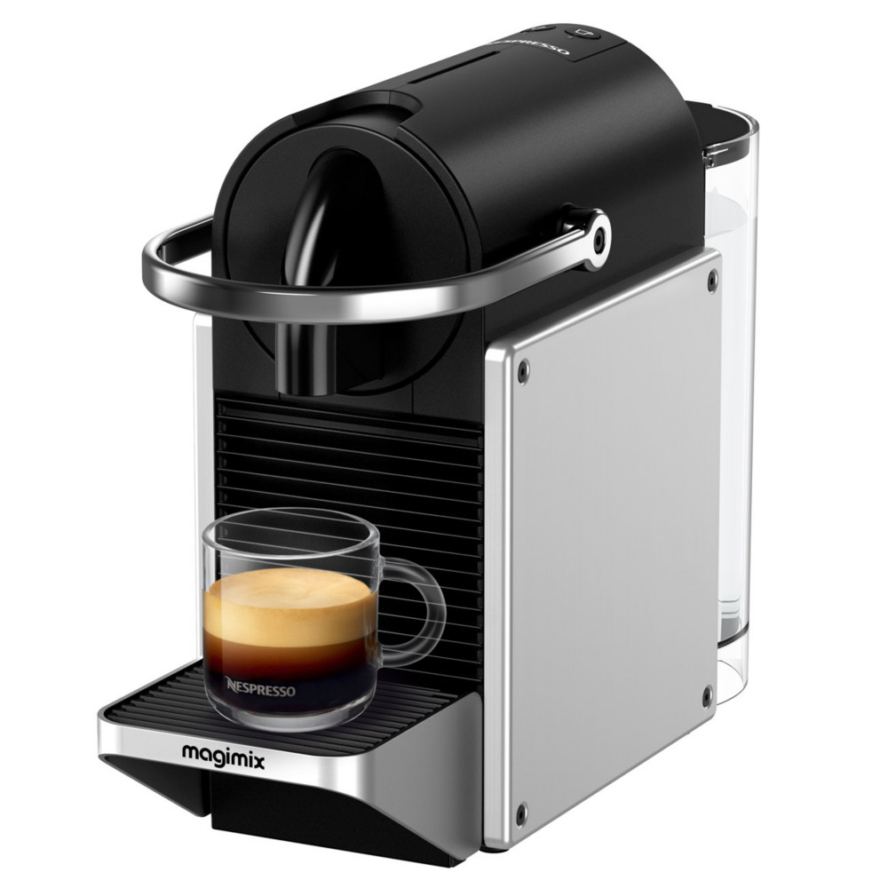 Magimix Machine  caf  capsules Nespresso Pixie M113 - Gris mtal