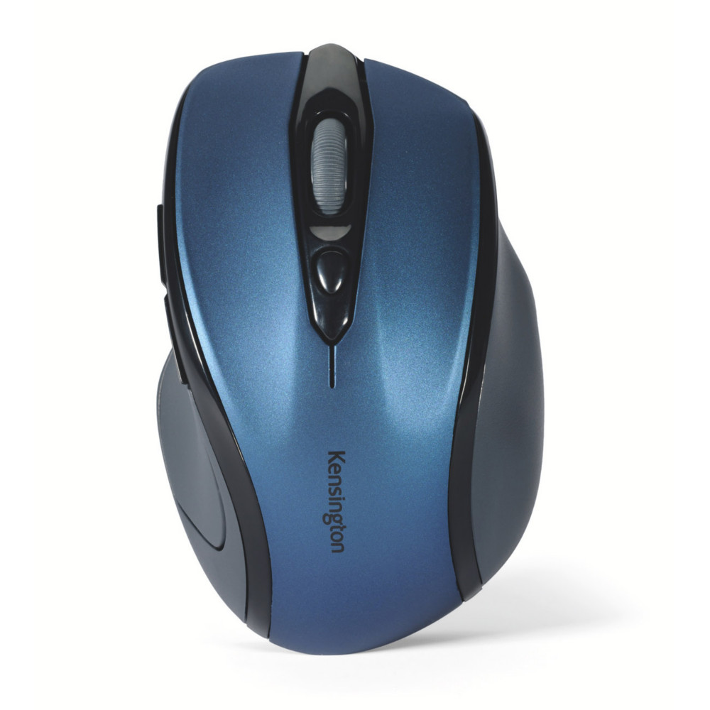 Kensington Pro Fit Souris sans fil taille moyenne Nano rcepteur USB - 2.4 GHz - Bleu saphir