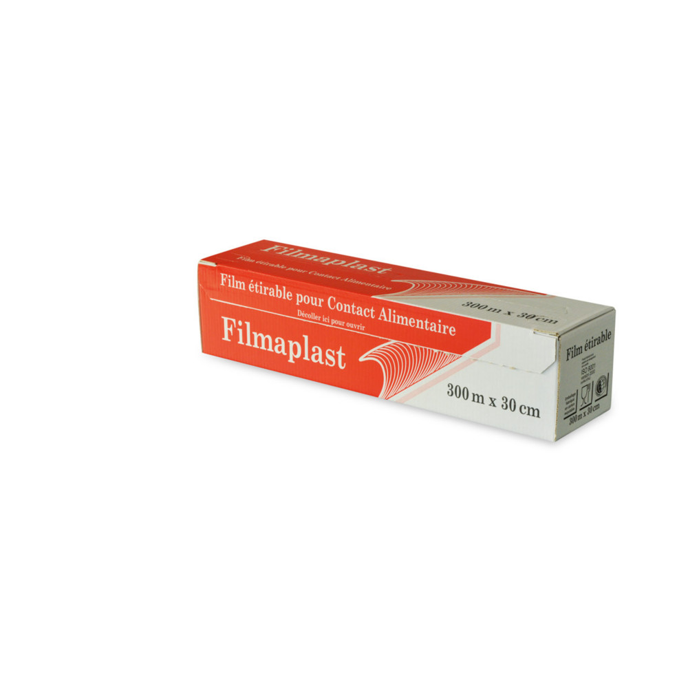 Film tirable alimentaire en bote distributrice - 300 m x 30 cm